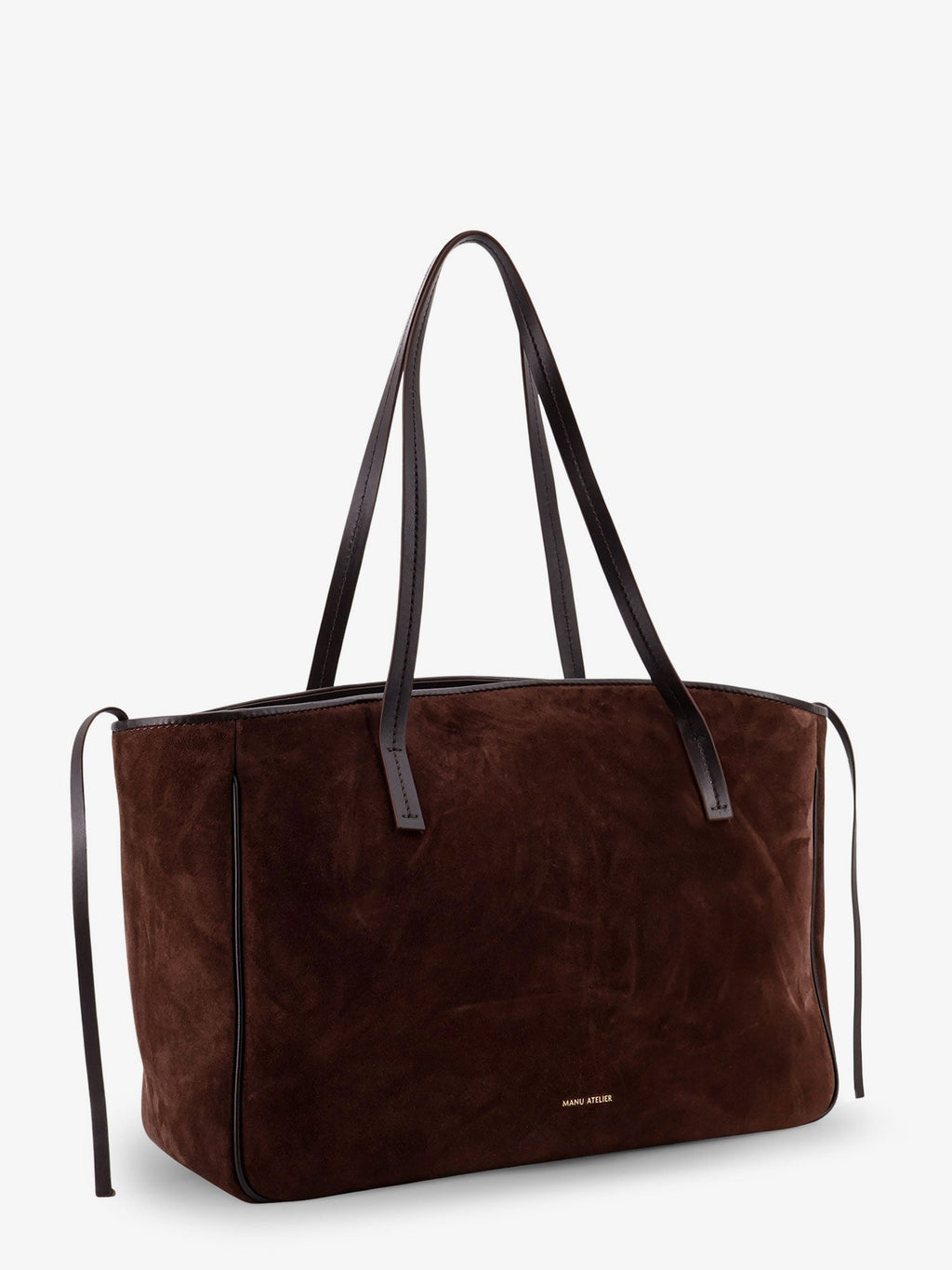 XL Du Jour suede shoulder bag