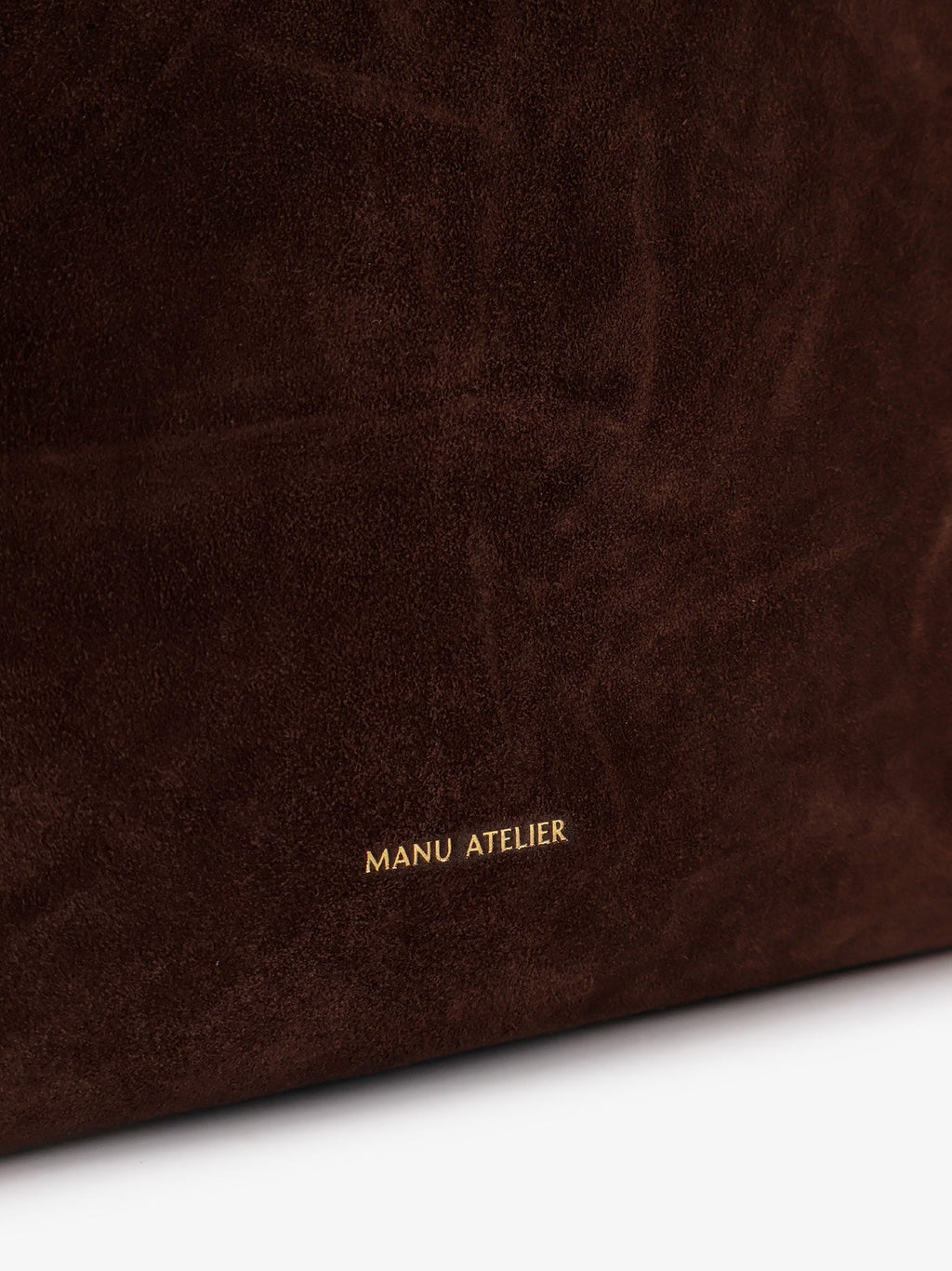 XL Du Jour suede shoulder bag