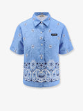 Bandana cotton and linen shirt