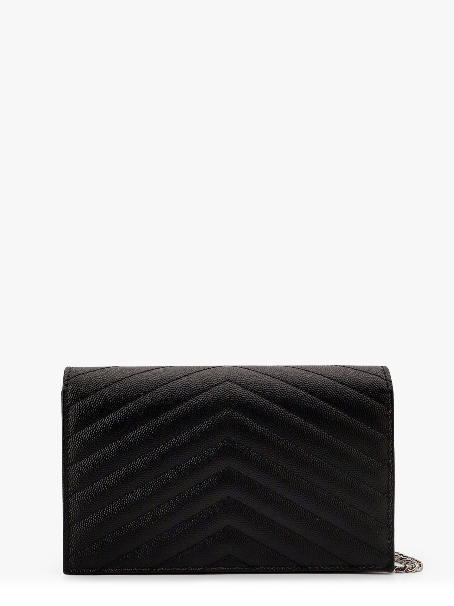 Envelope leather shoulder bag