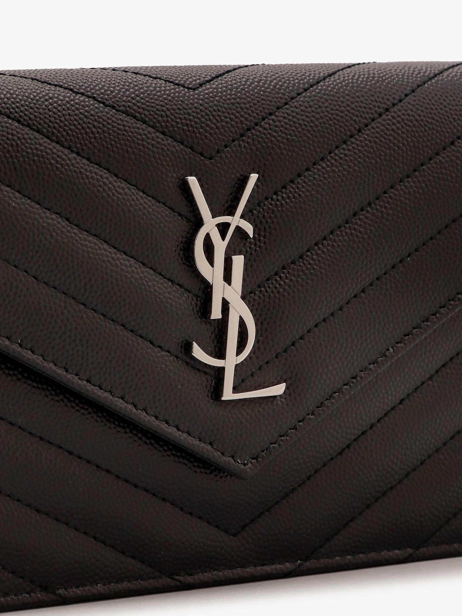 Envelope leather shoulder bag