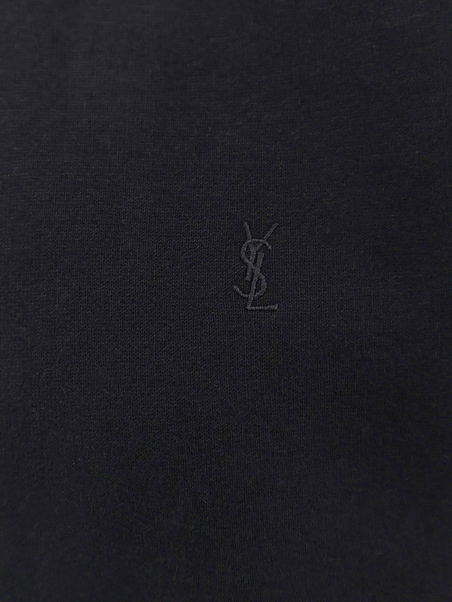 Certified cotton sweatshirt with Cassandre embroidery