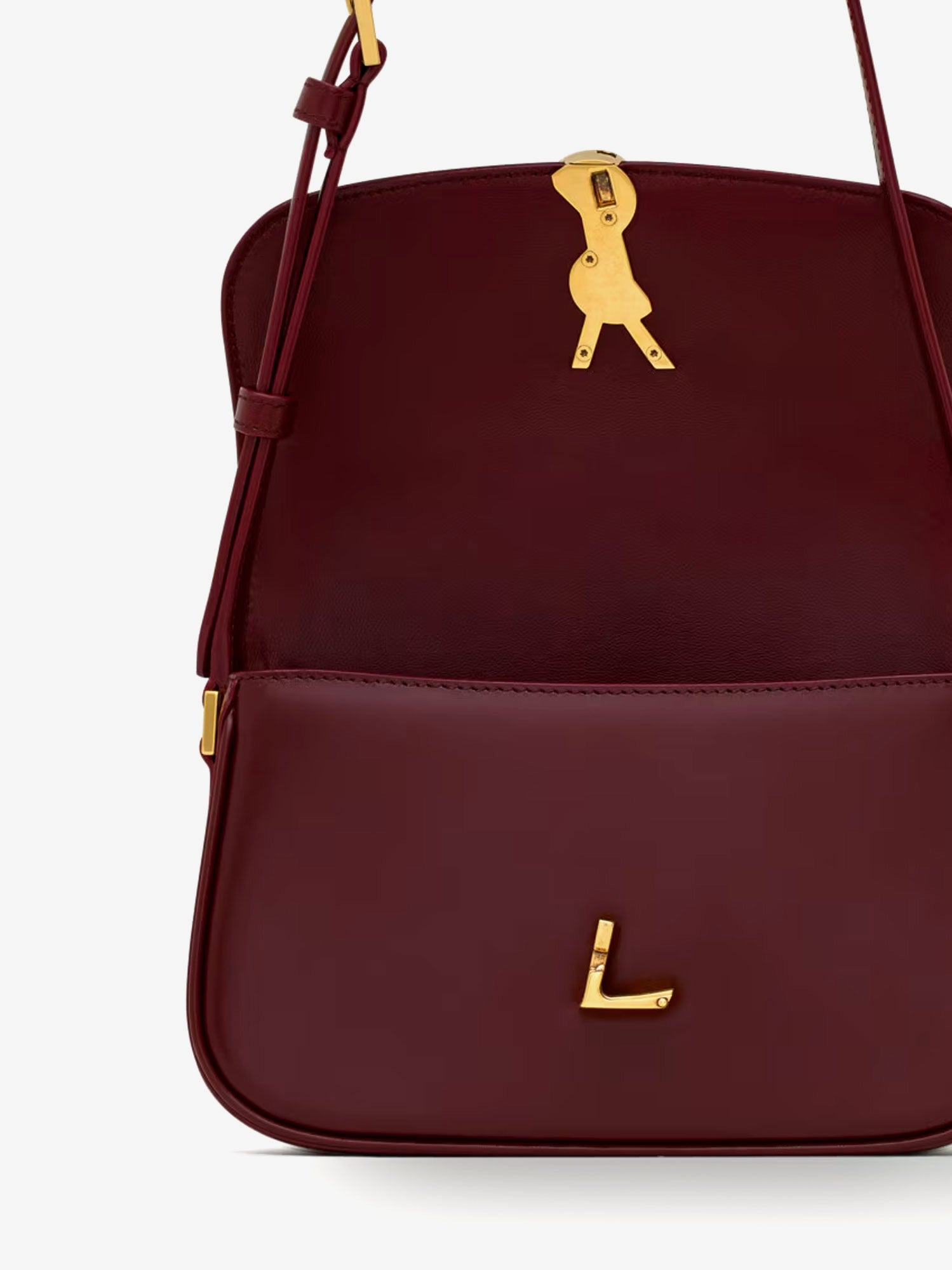 Solferino Mini leather shoulder bag