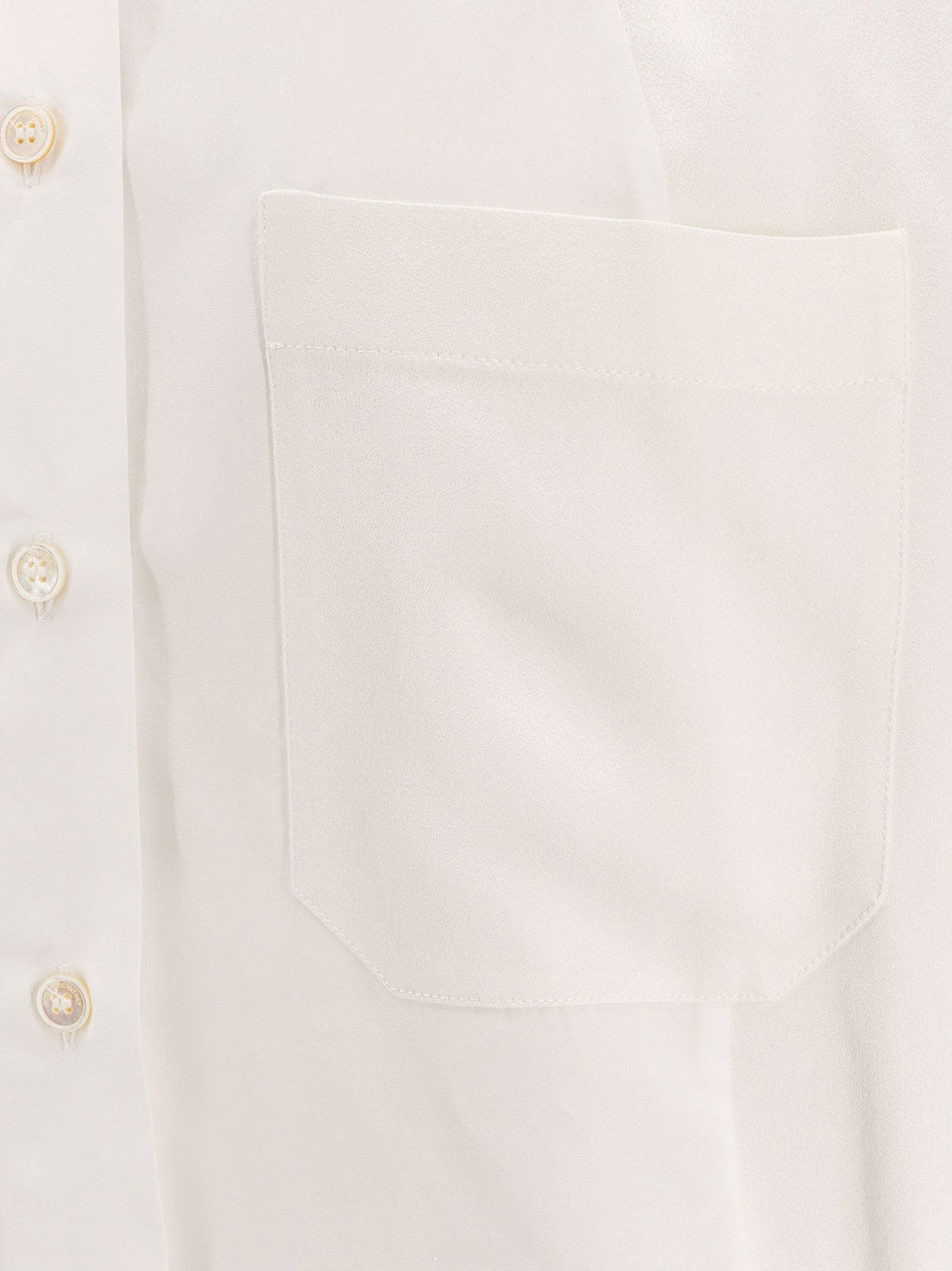 Oversize satin shirt