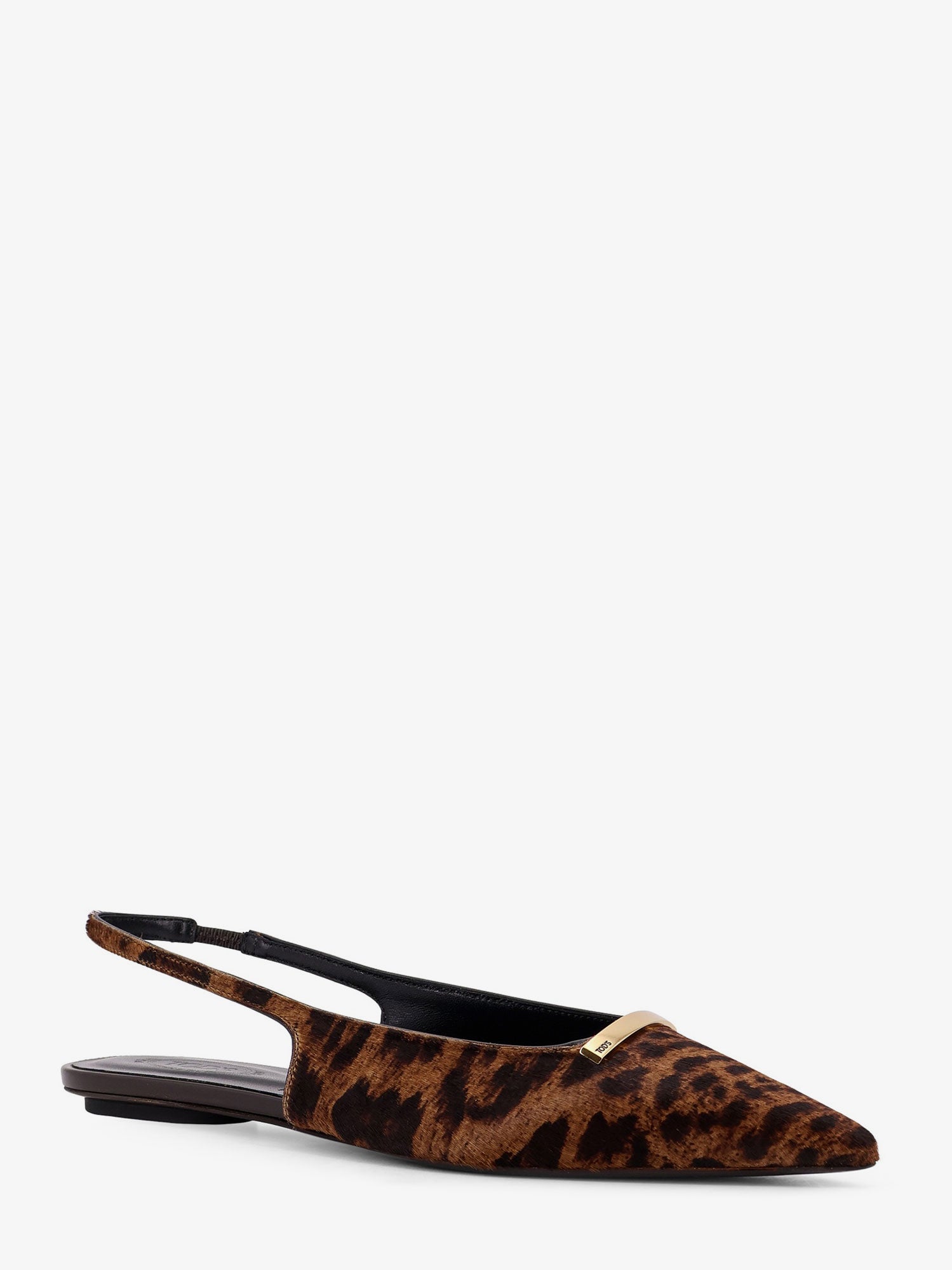 Ponyskin ballerinas