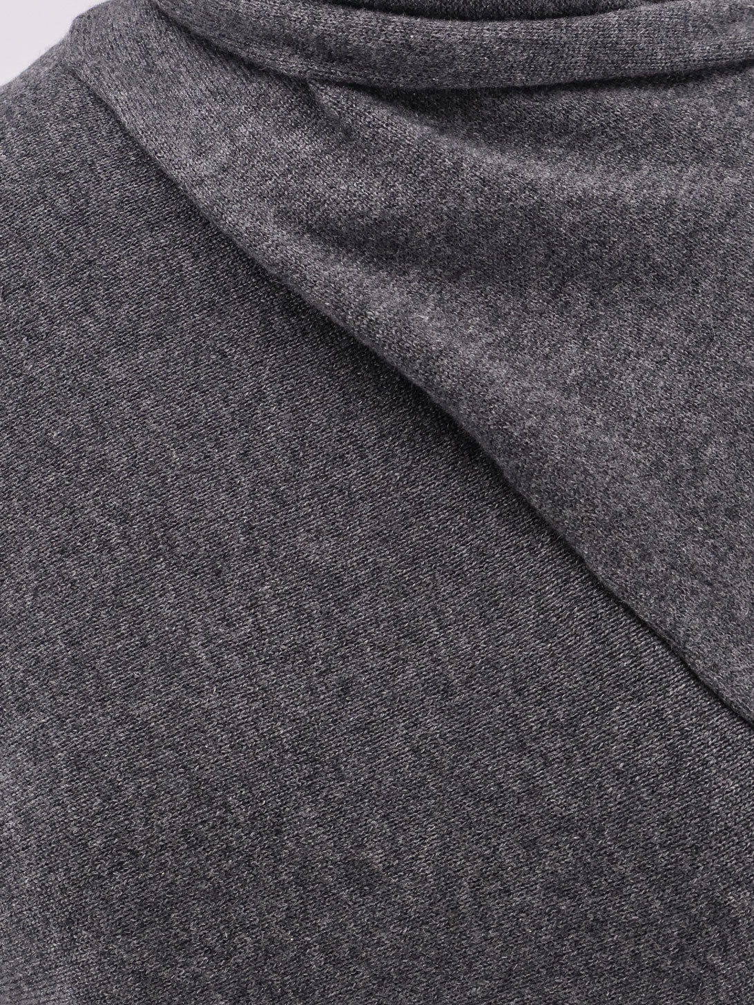 Cashmere and cotton turtleneck sweater