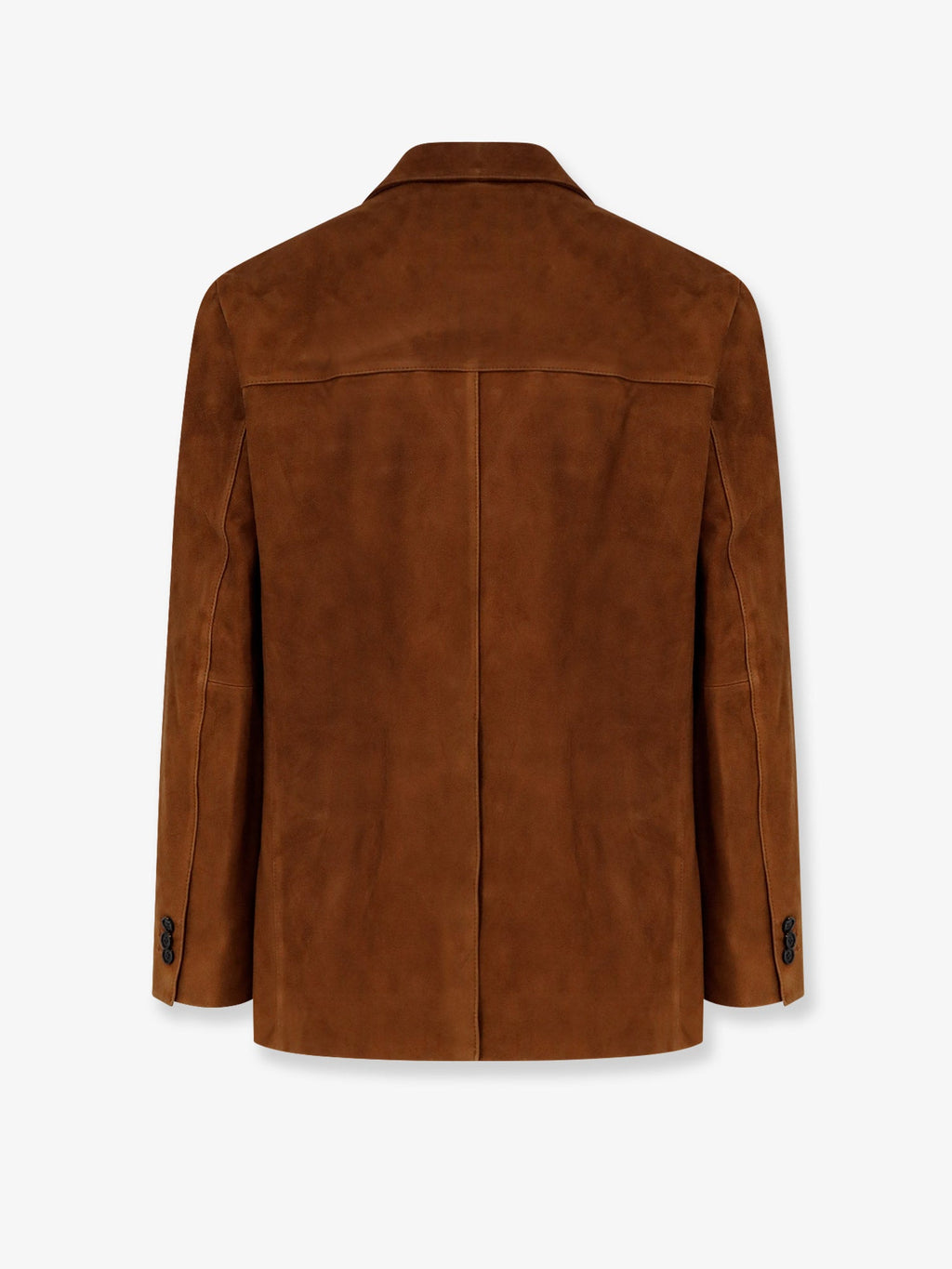 Tailored suede jacket