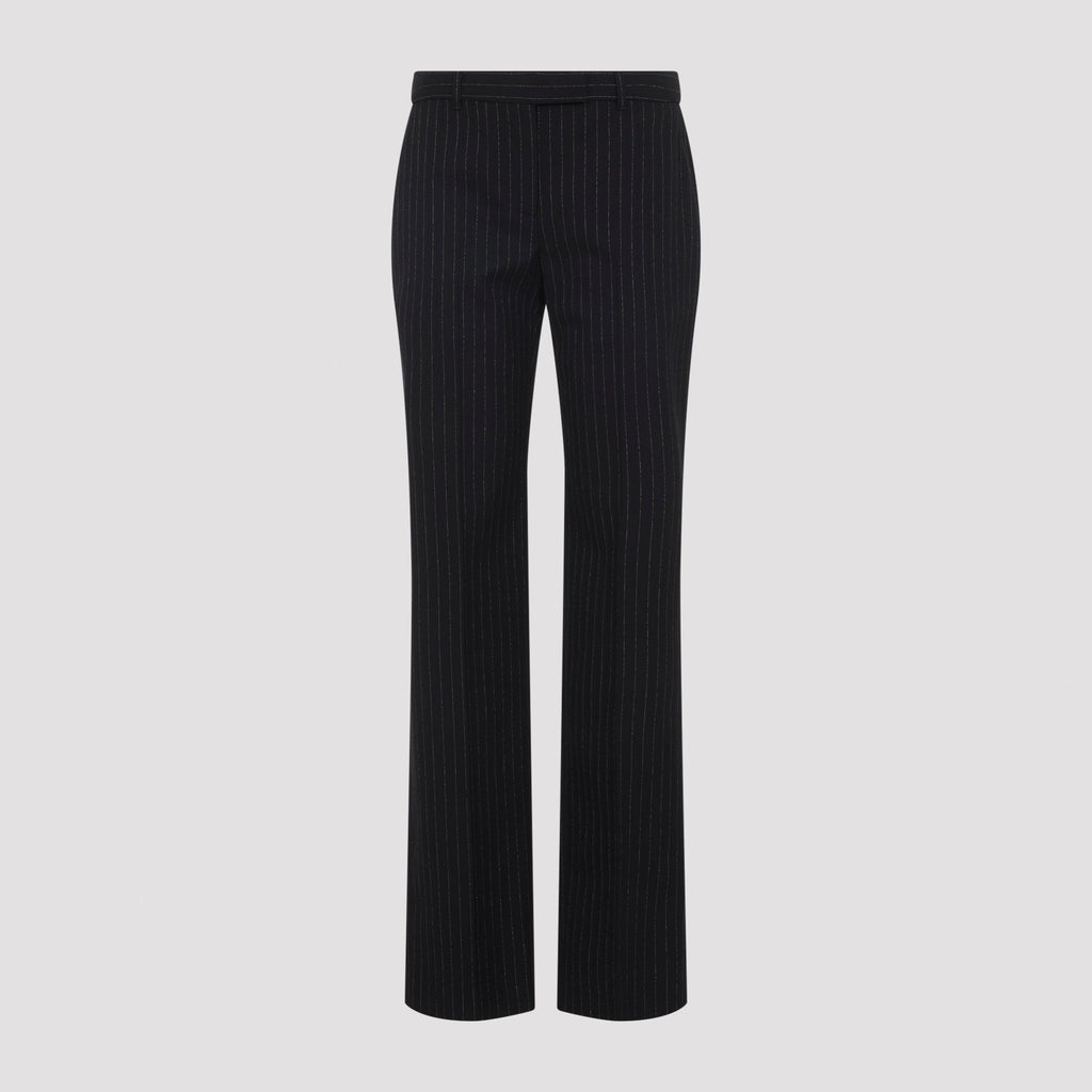 Pinstripe Lurex Tailoring Pants