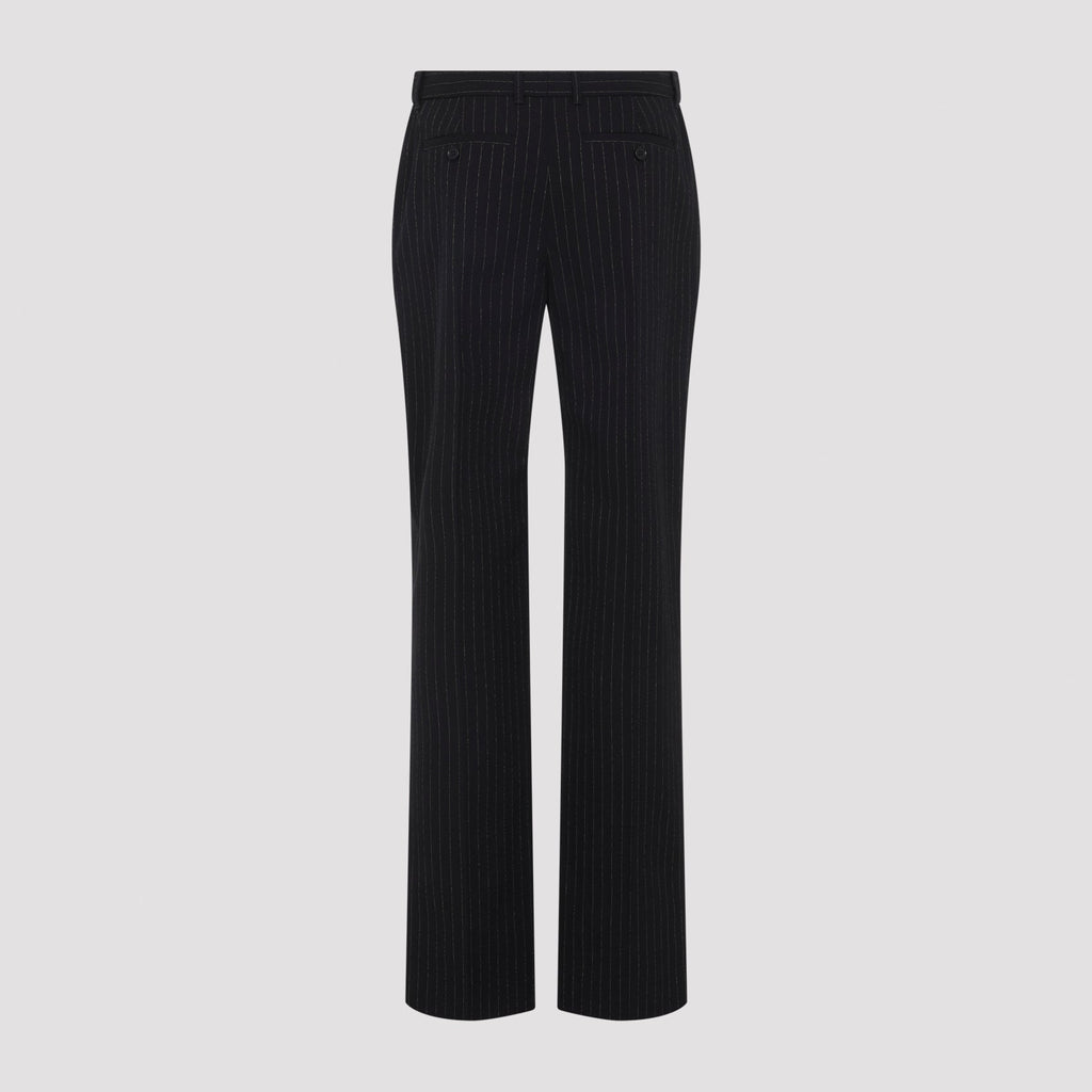 Pinstripe Lurex Tailoring Pants
