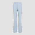 Light Blue Fragola Viscose Pants
