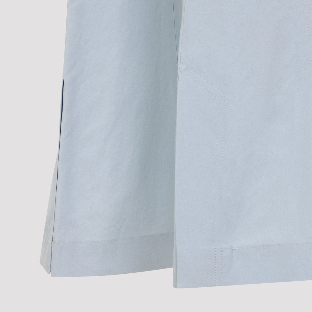 Light Blue Fragola Viscose Pants