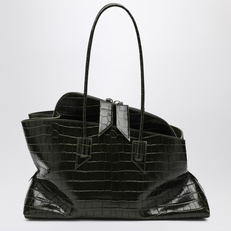 Dark green La Passeggiata medium bag