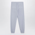 Light blue/white striped trousers