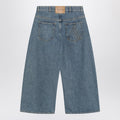 Light blue cropped jeans