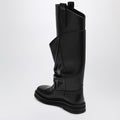 Black leather La Passeggiata boots