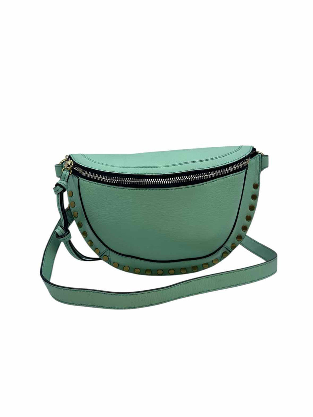 ISABEL MARANT Green Leather Crossbody