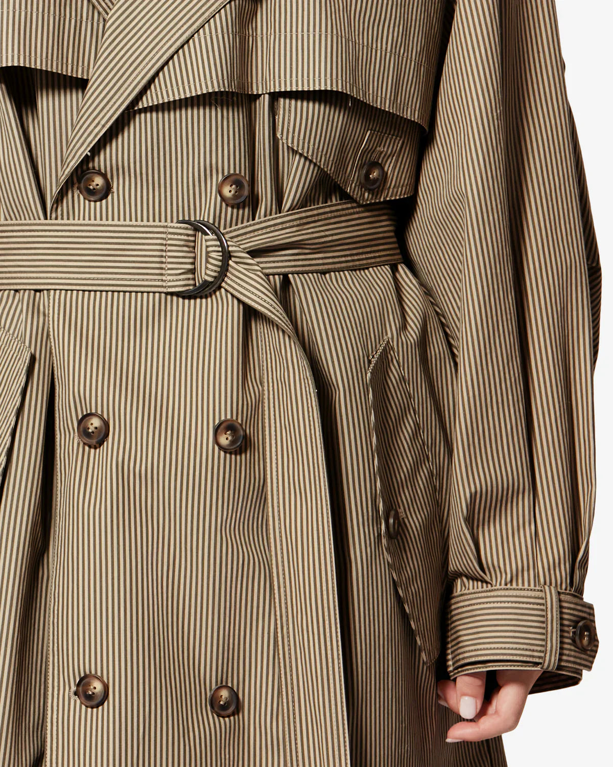 Marant Etoile Chilma Mac in Beige, Khaki