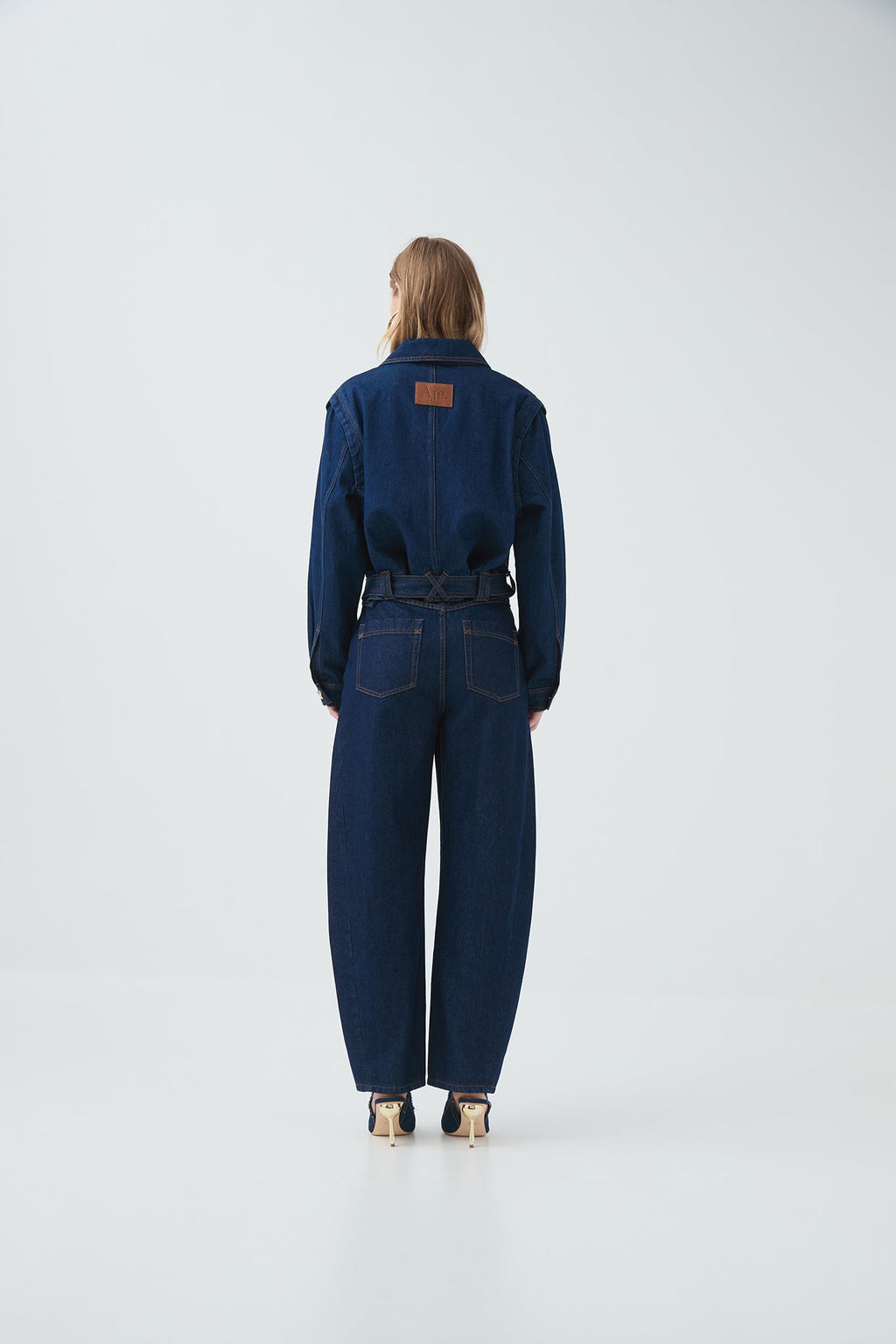 Aje Amara Hardware Denim Jacket