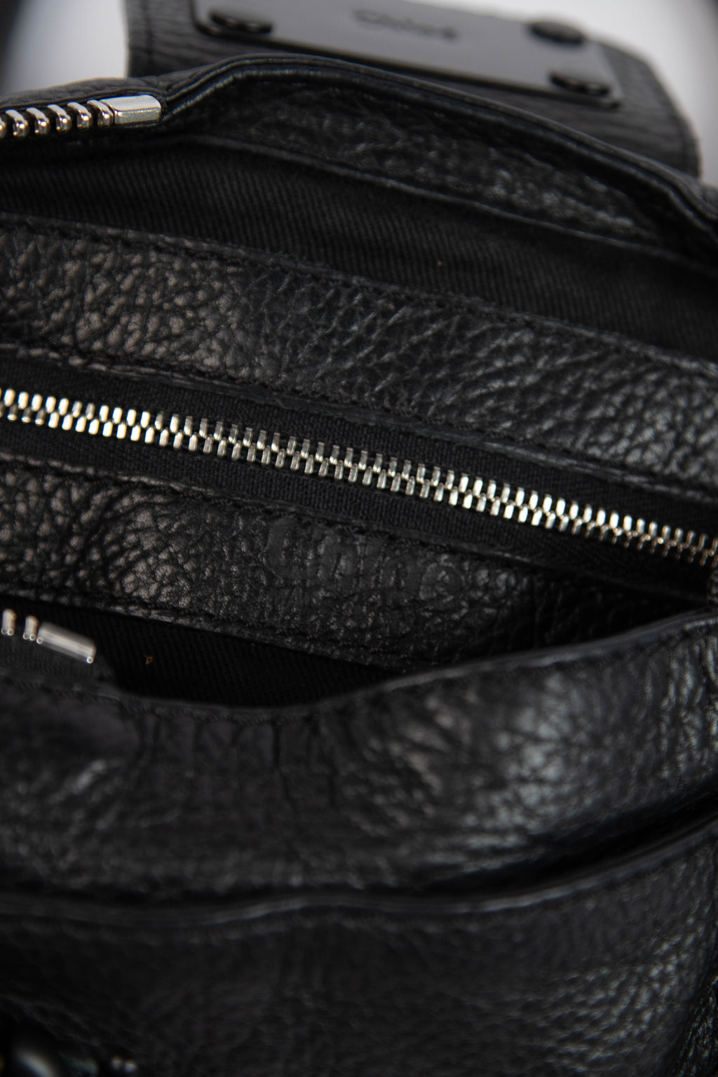 🔥 Pre-owned RARE 2000s Chloe Black Leather Paddington Small Shoulder Bag 🔥