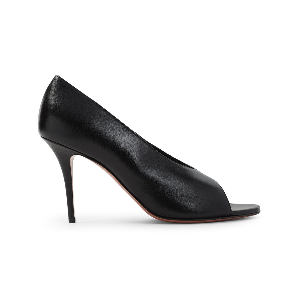 Julianne 90 Peep Toe Nappa Pumps