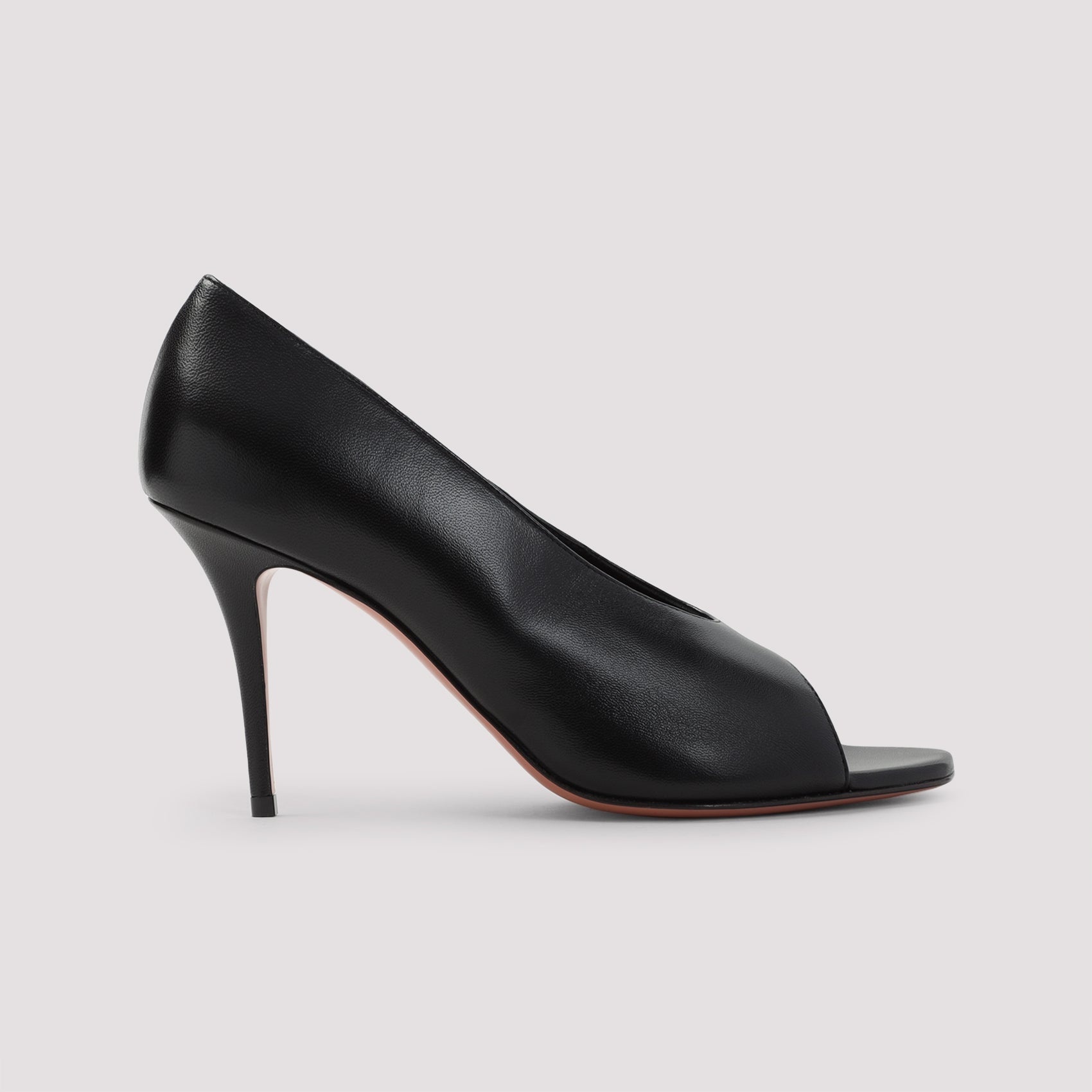 Julianne 90 Peep Toe Nappa Pumps