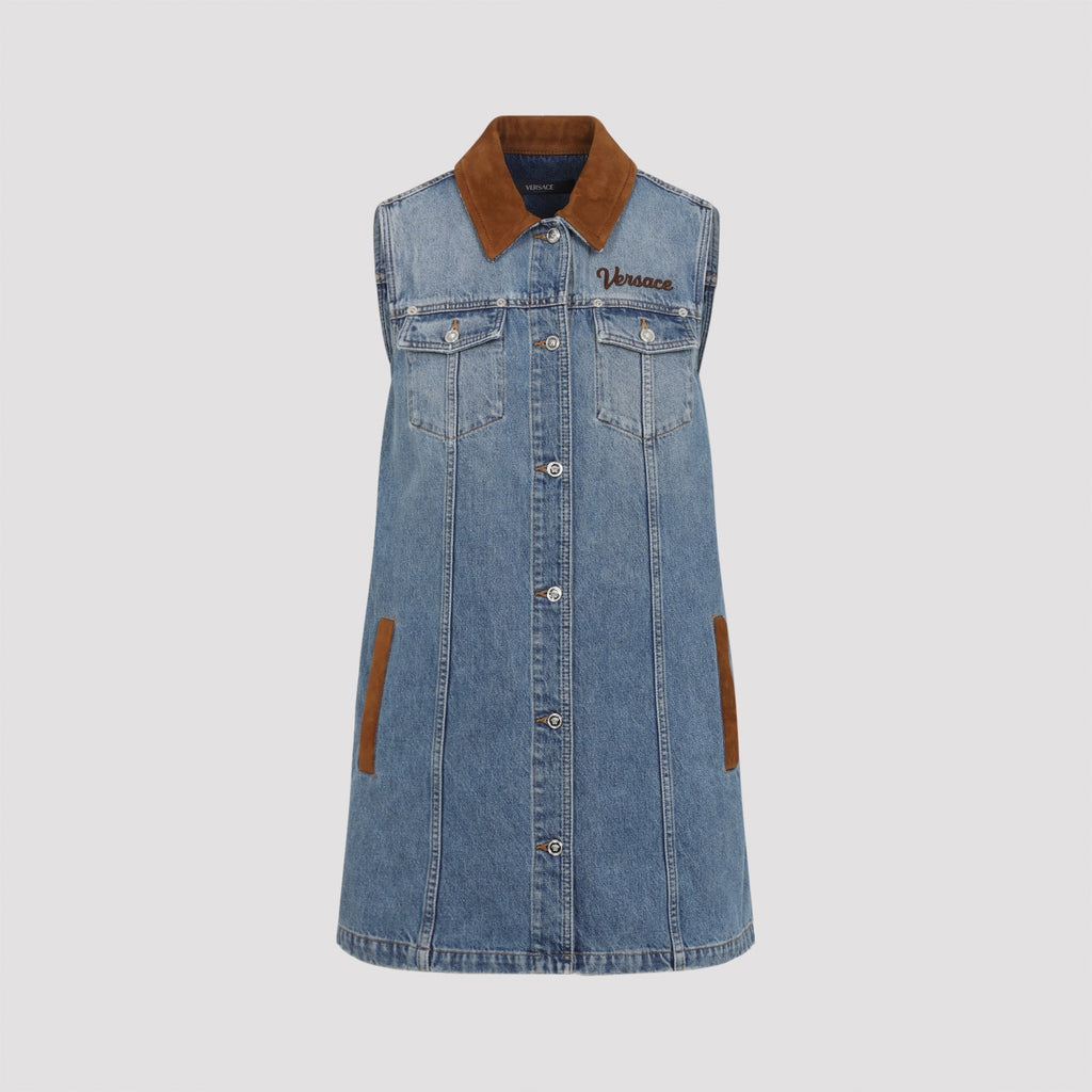 Denim Stone Wash Dress