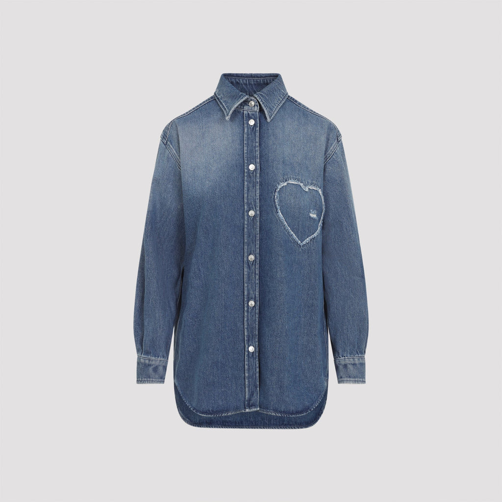 Heart Denim Shirt