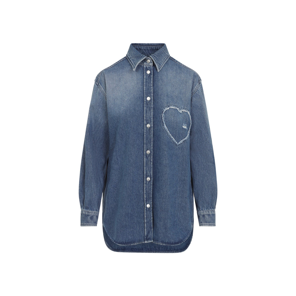 Heart Denim Shirt