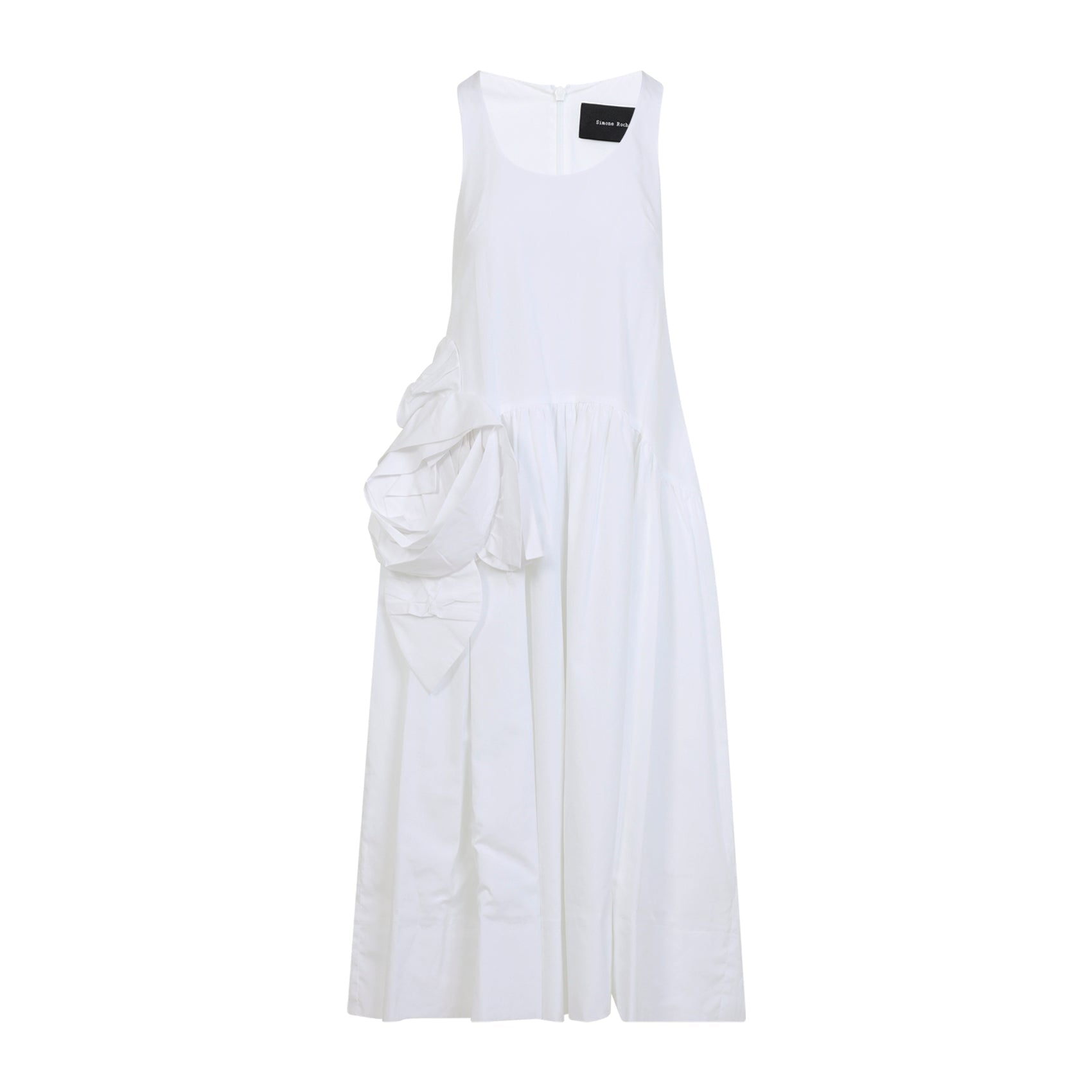Rosette Tapered Dress