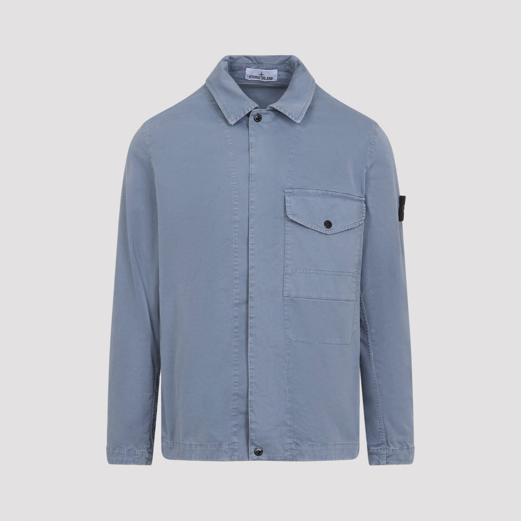 Air Force Blue Cotton Shirt