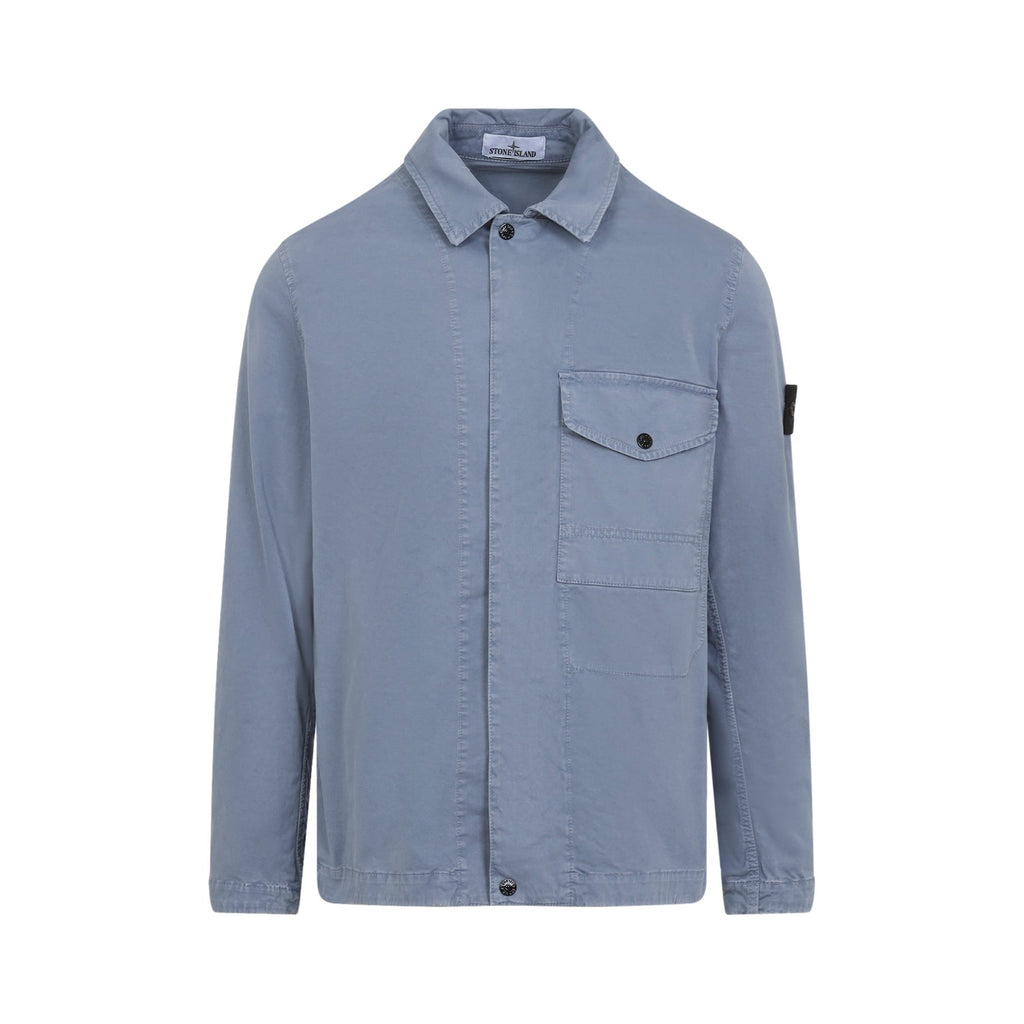 Air Force Blue Cotton Shirt