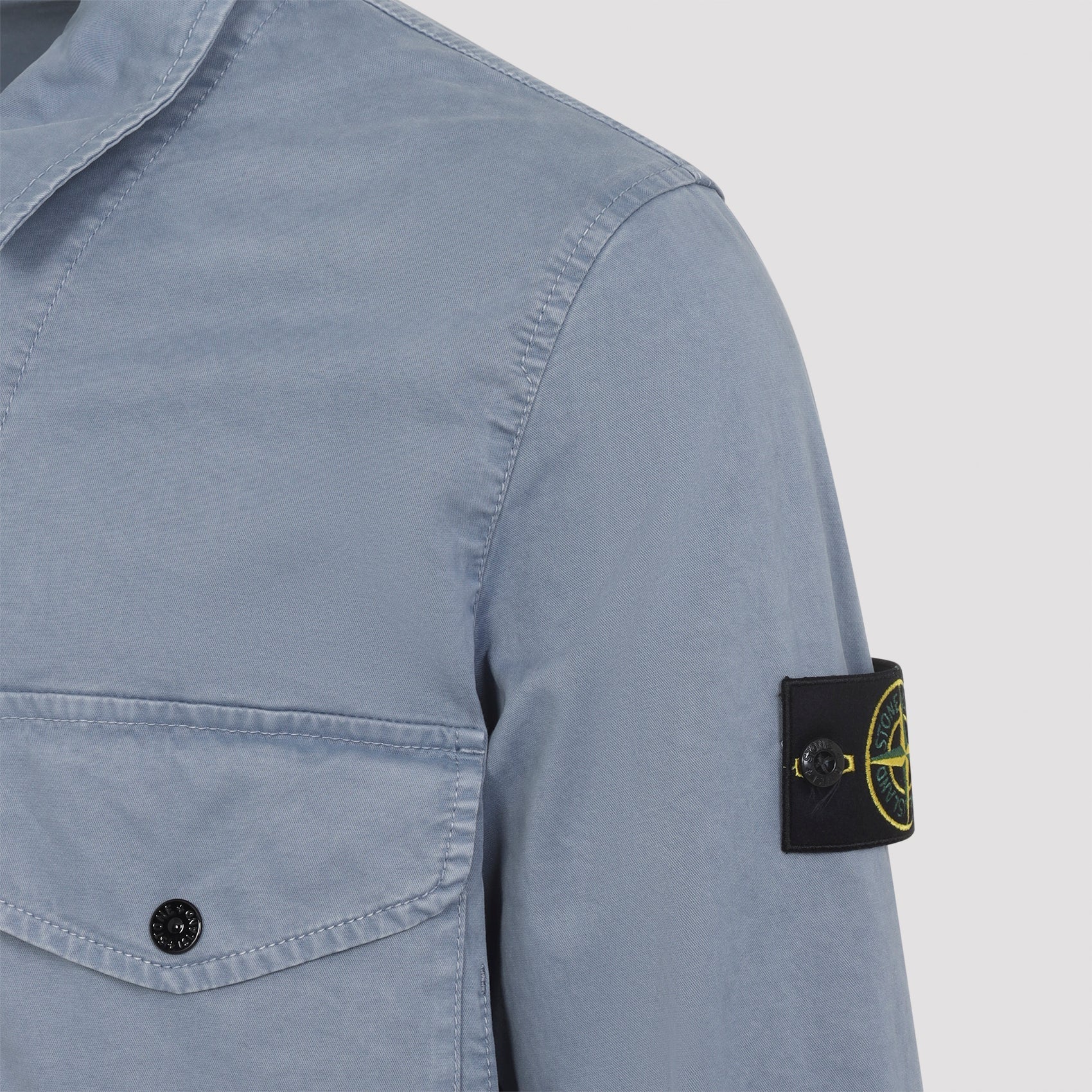 Air Force Blue Cotton Shirt