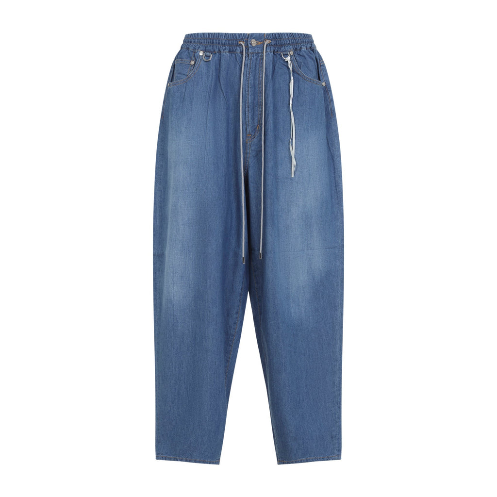 Wide Easy Denim Pants