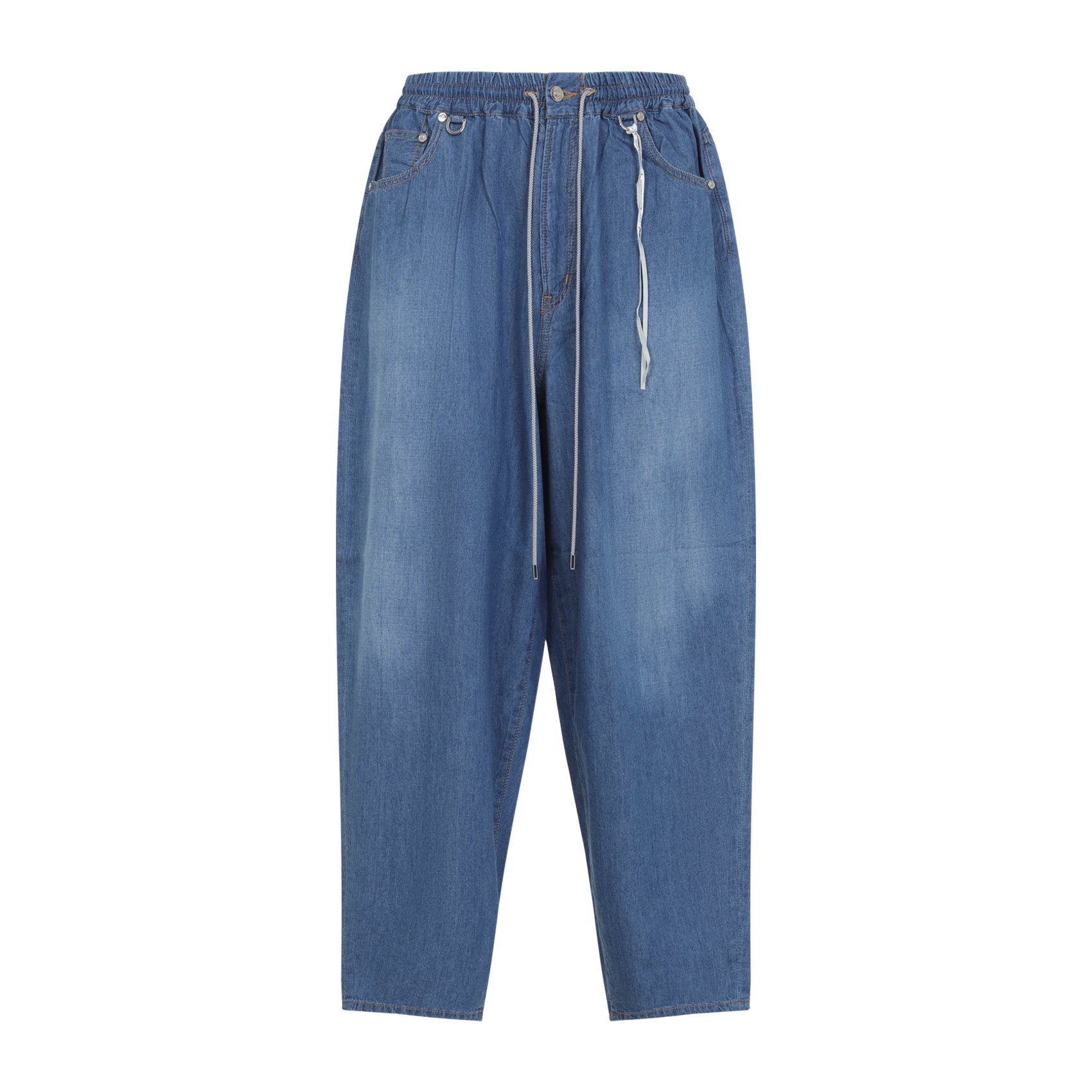 Wide Easy Denim Pants