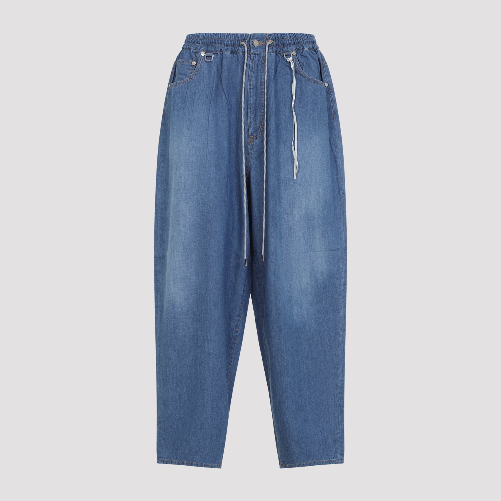 Wide Easy Denim Pants