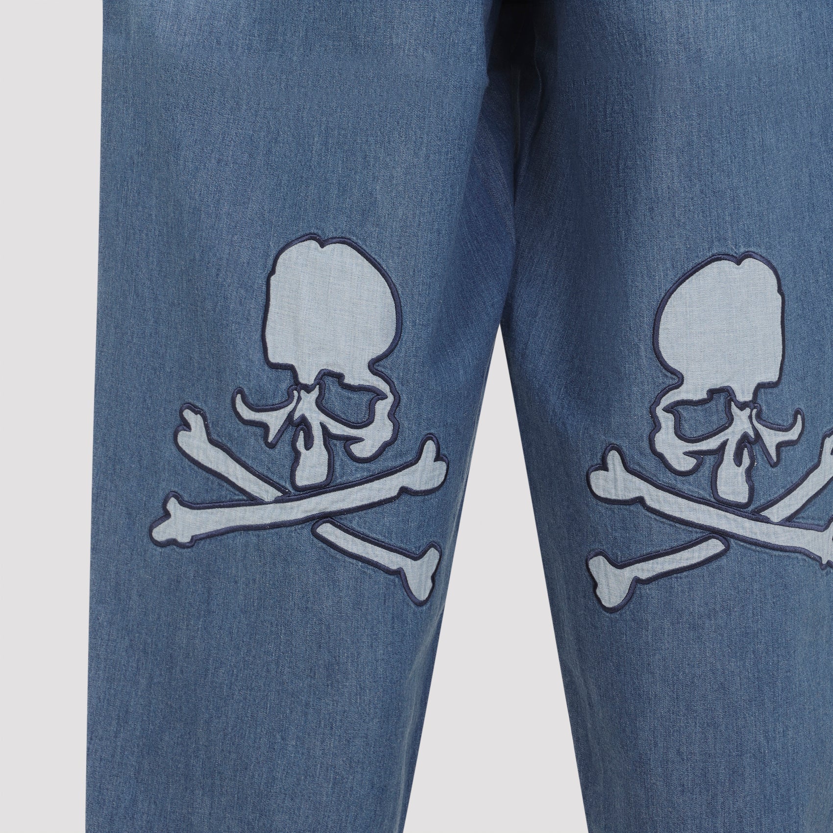 Wide Easy Denim Pants