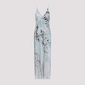 Printed Evening Dress
