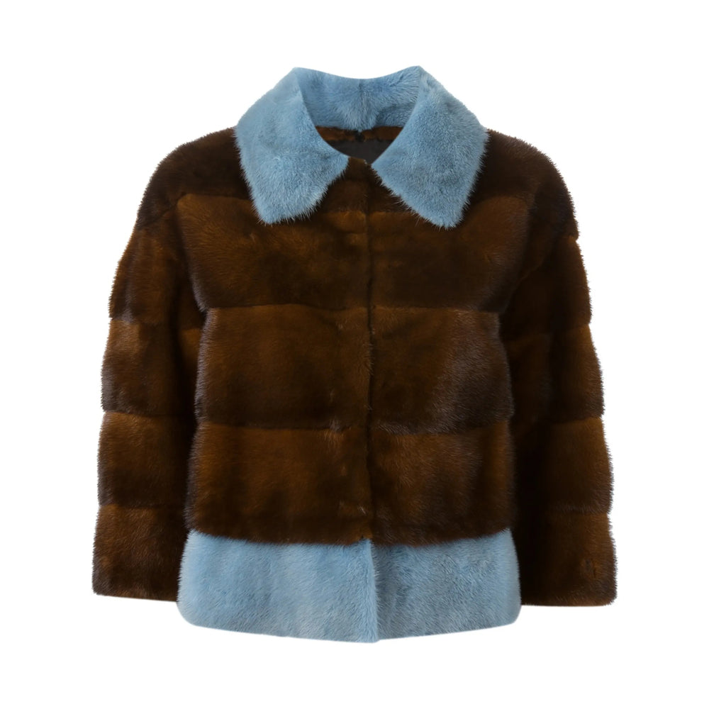 Brown Mink Blend Coat