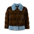 Brown Mink Blend Coat