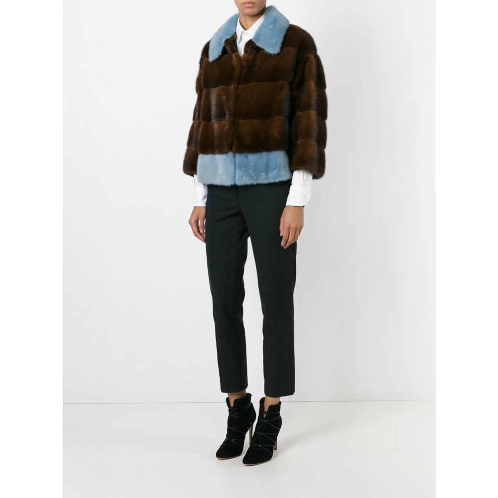 Brown Mink Blend Coat