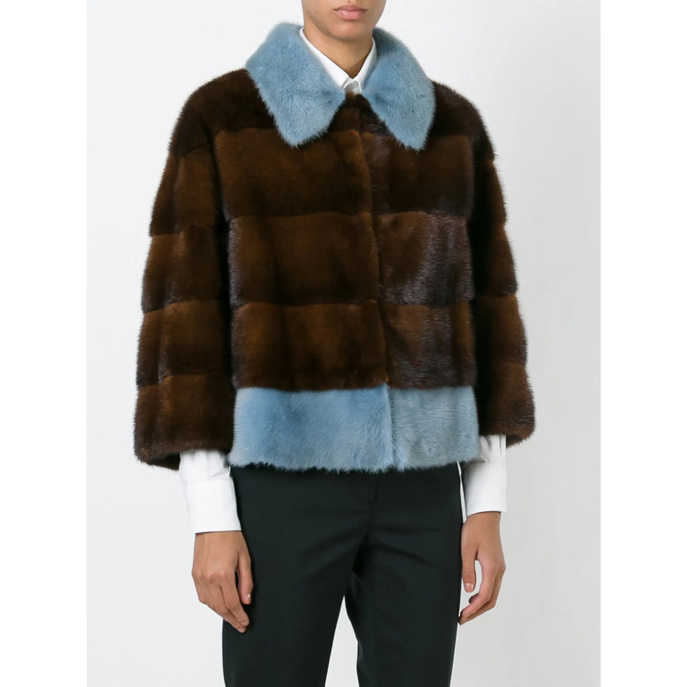 Brown Mink Blend Coat
