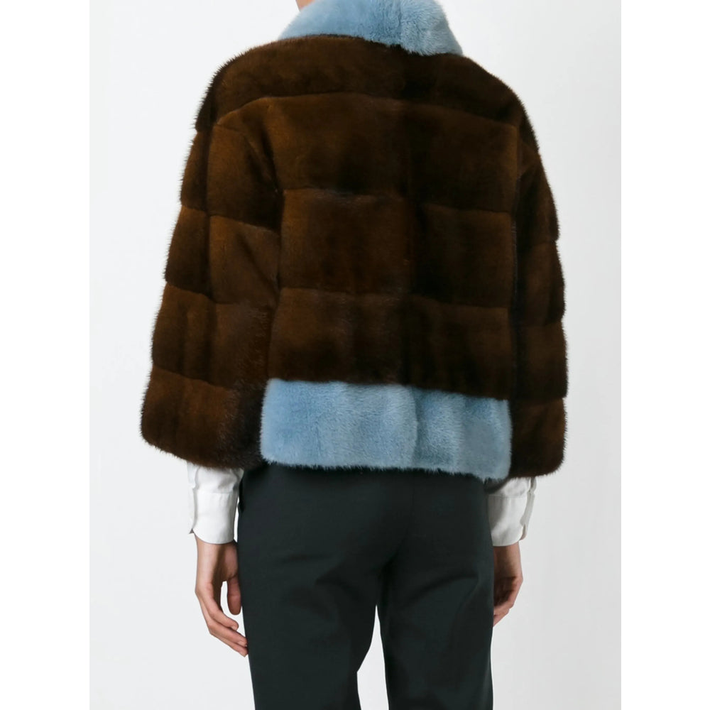 Brown Mink Blend Coat