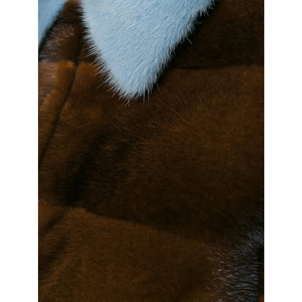 Brown Mink Blend Coat