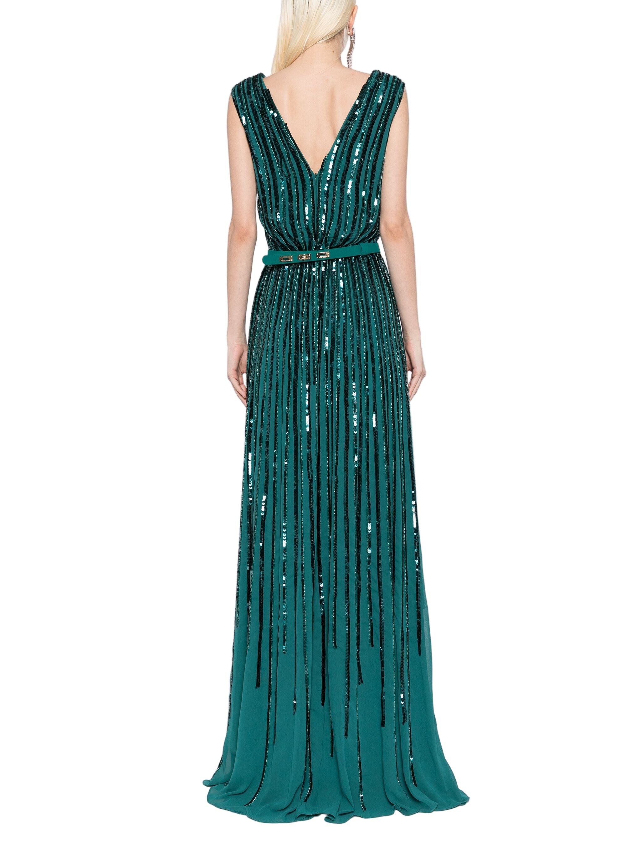SEQUIN LONG DRESS