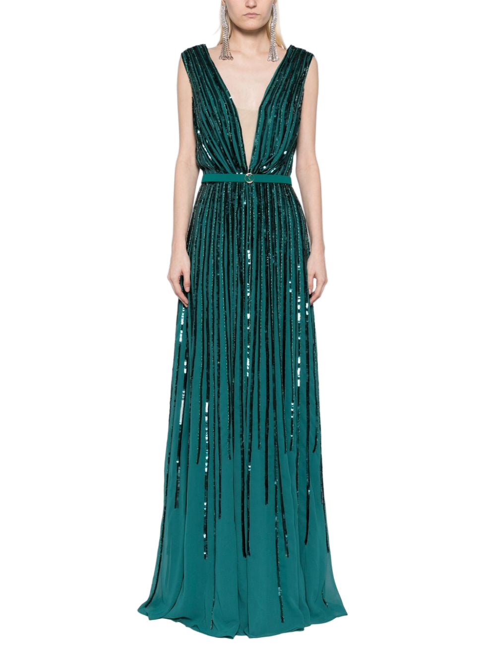 SEQUIN LONG DRESS