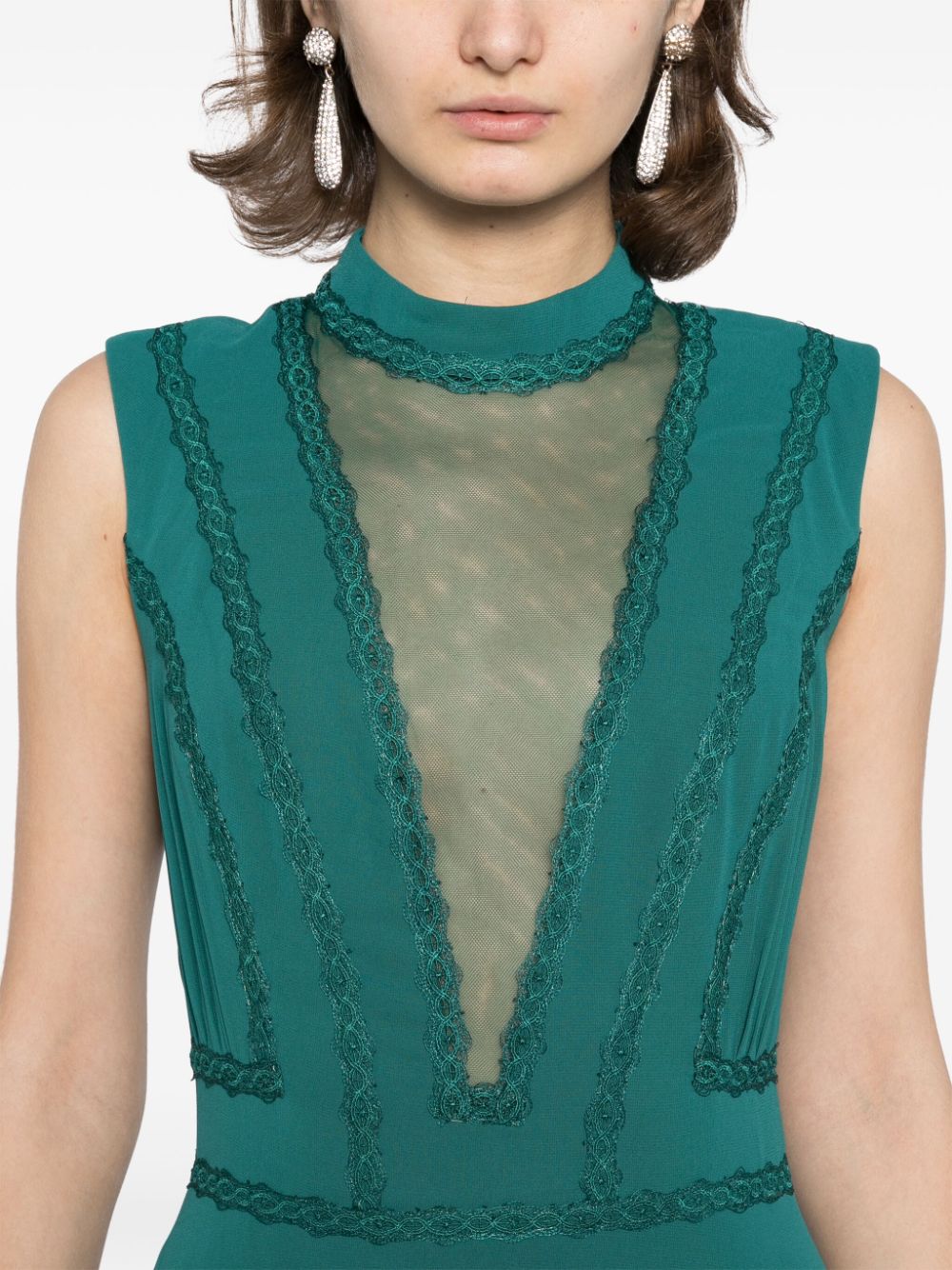 Crepe georgette dress