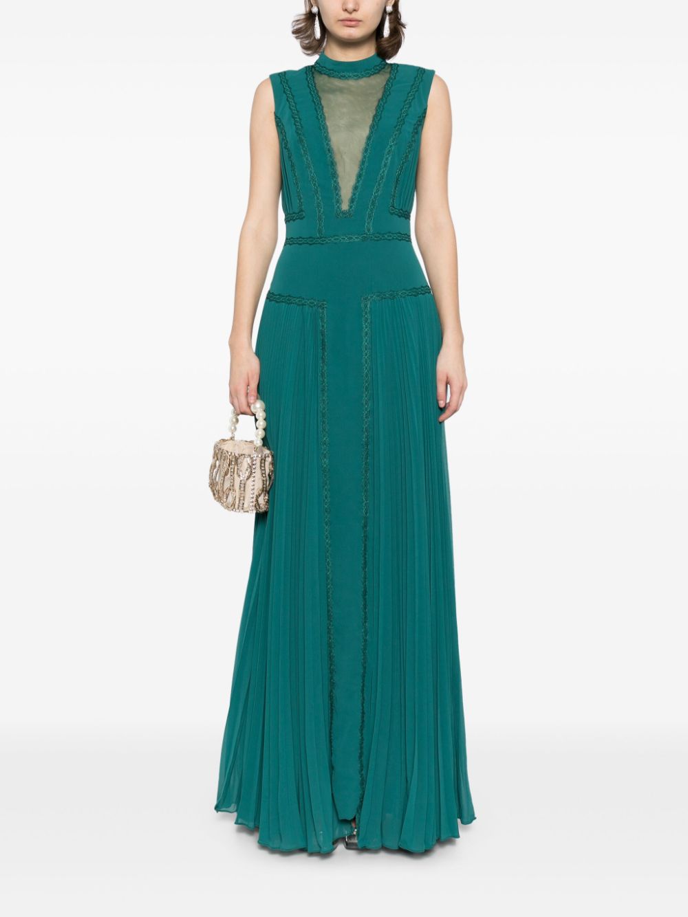 Crepe georgette dress