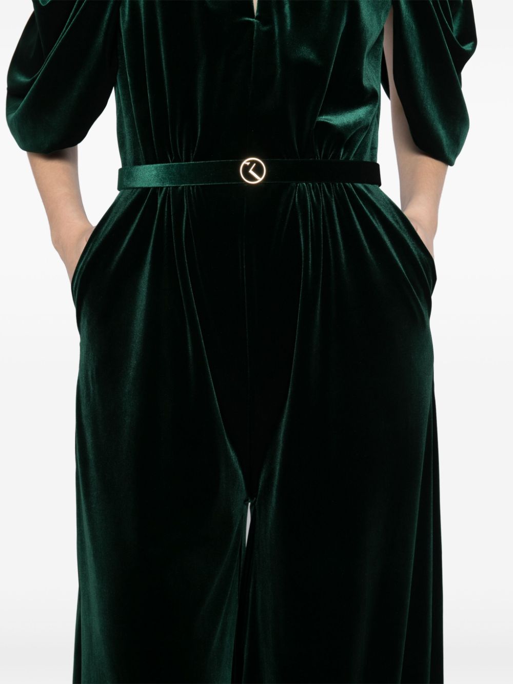 VELVET JUMPSUIT