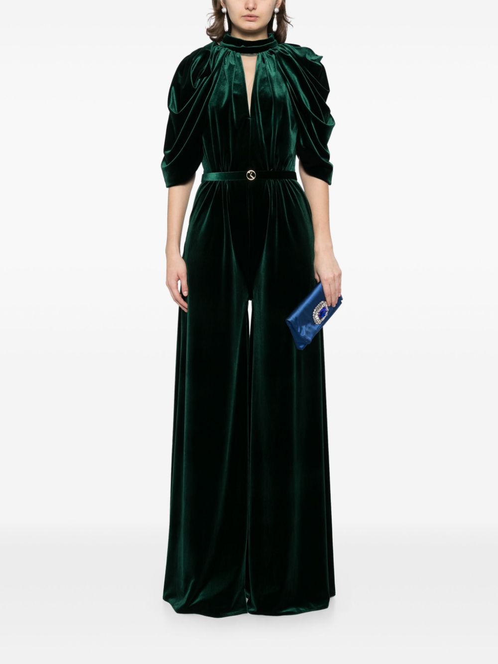 VELVET JUMPSUIT