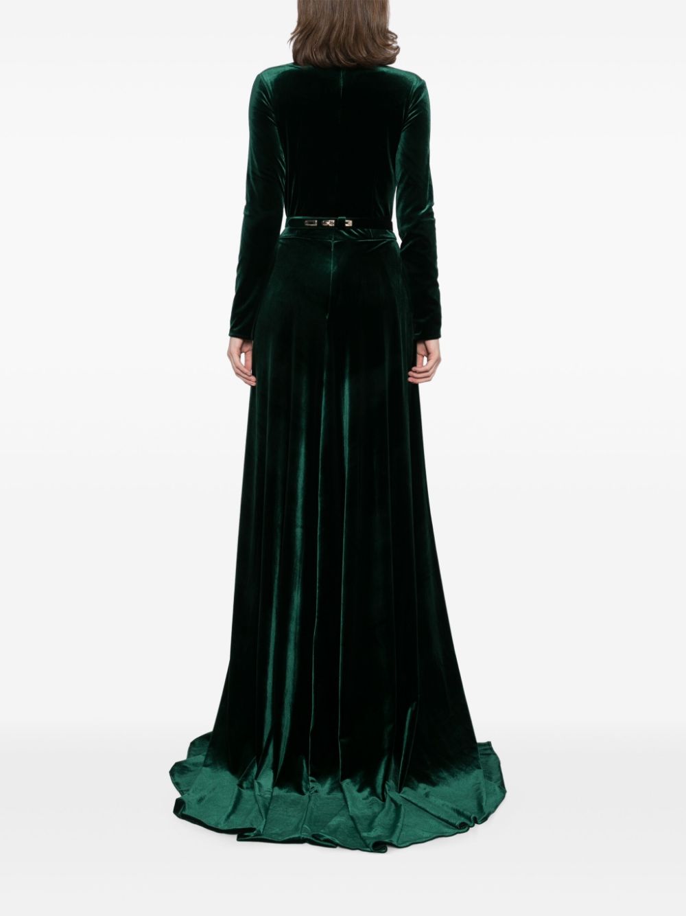 VELVET LONG DRESS